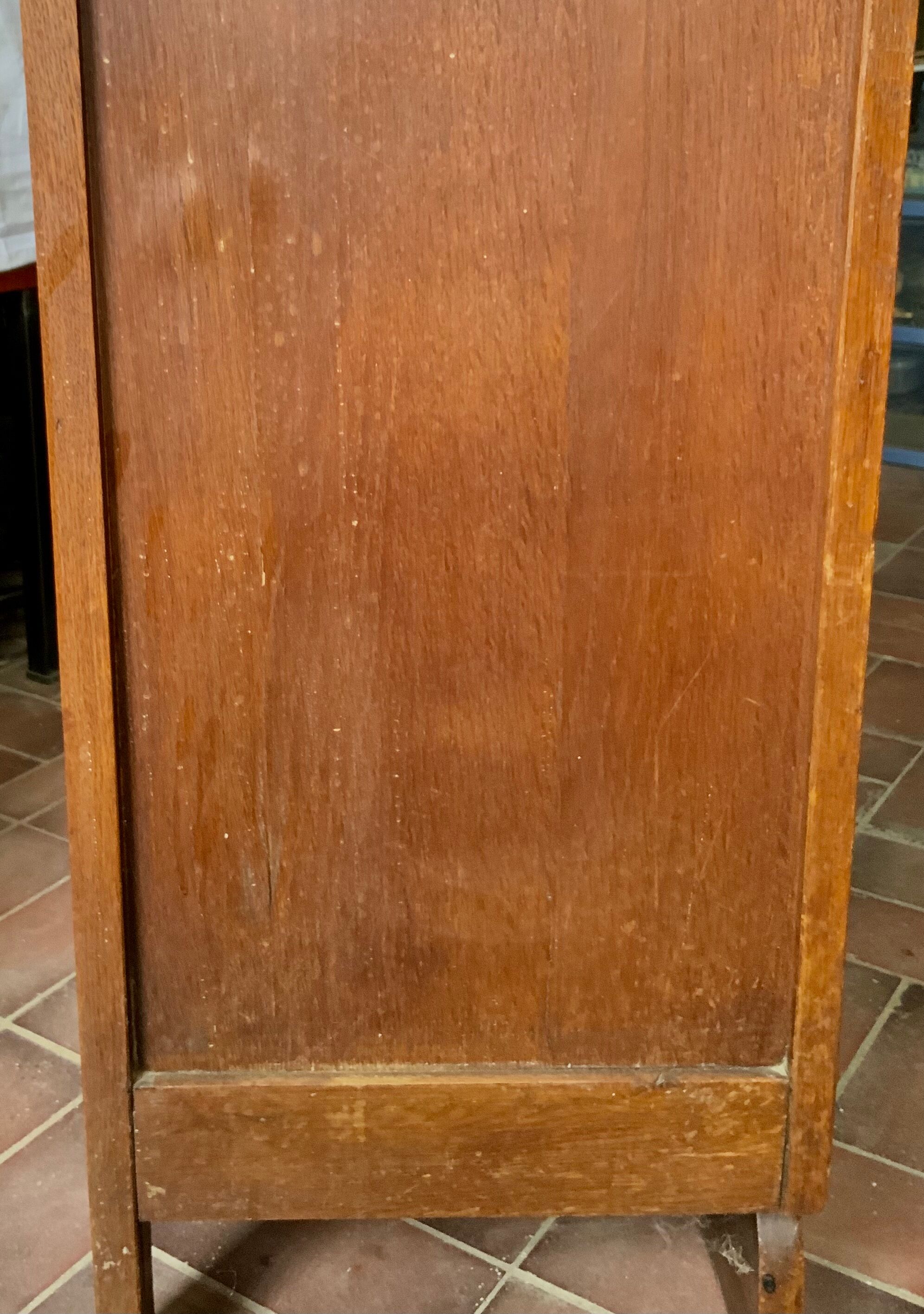 Parisian cabinet art deco glazed