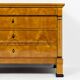 Biedermeier commode in birch veneer 1820-1830
