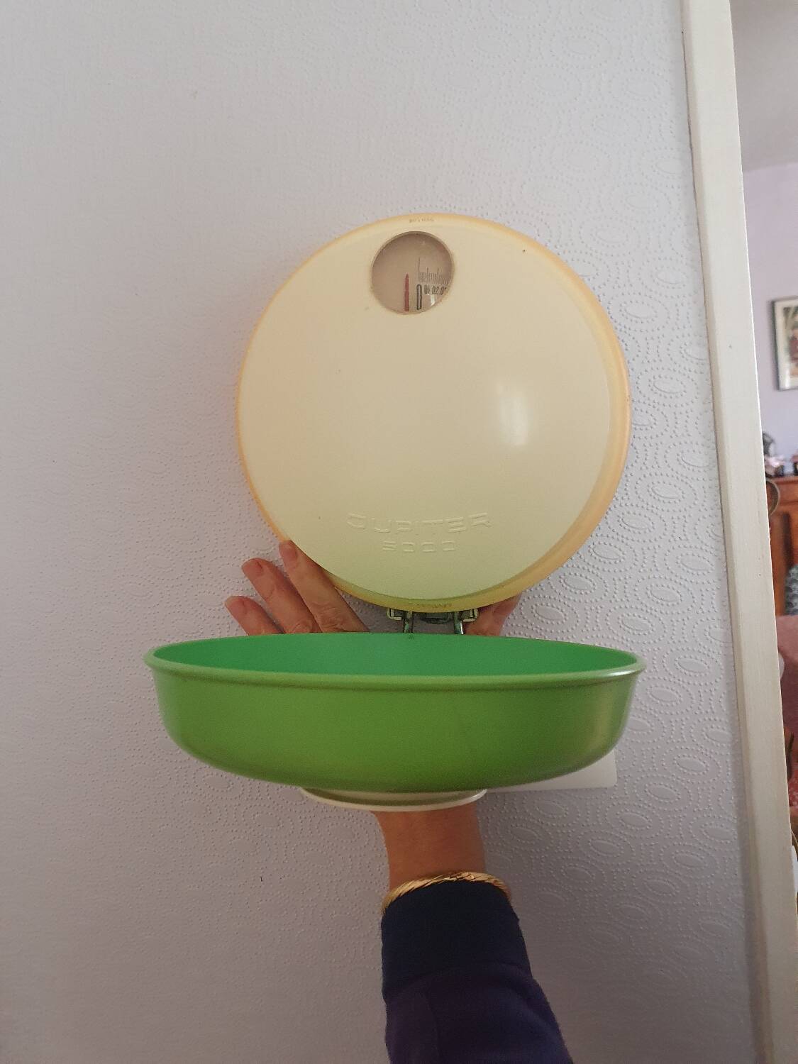 German wall kitchen scale Jupiter 5000 50s