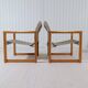 Karin Mobring Diana mid-century modern armchairs by Ikea in Sweden, 1970s.