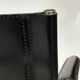 Vintage set of 4 tubular leather chairs style MG5 Grassi