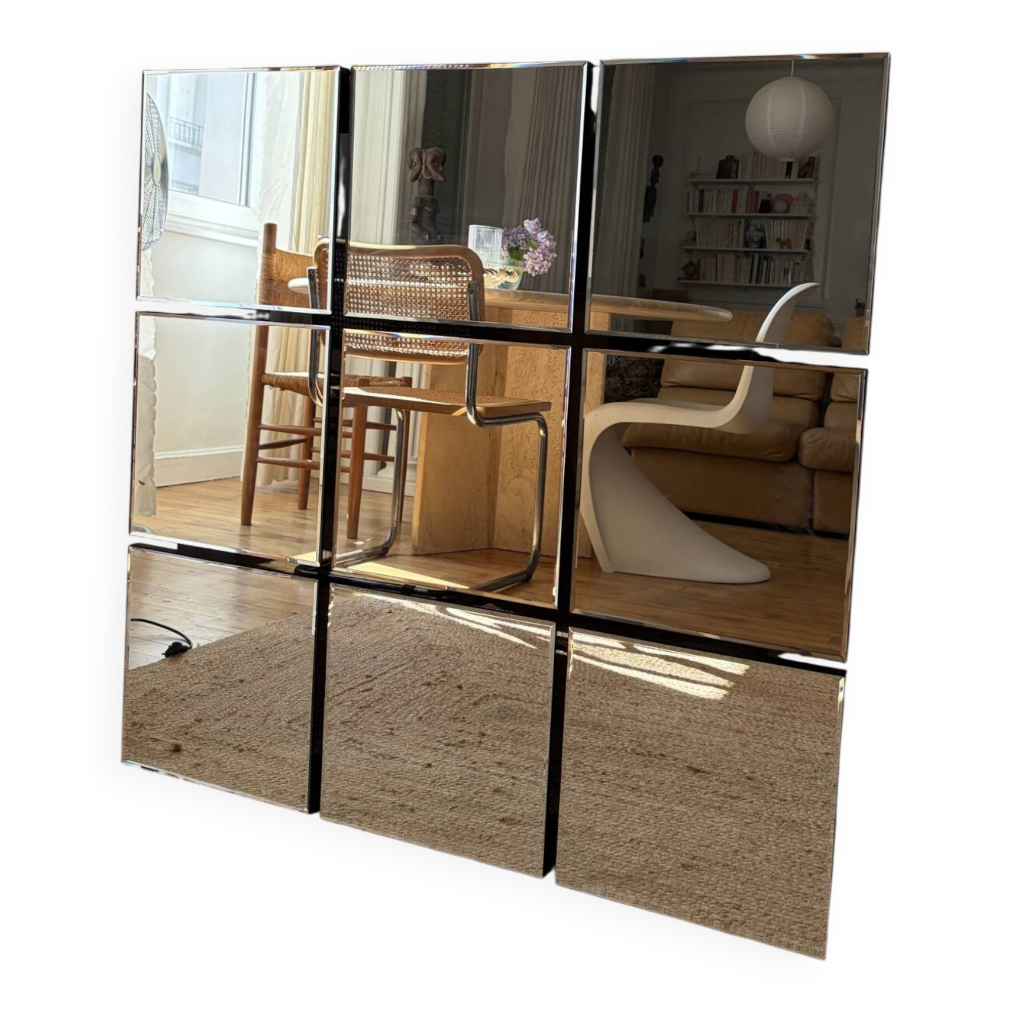 Miroir mosaïque deknudt vintage 90cmx90cm