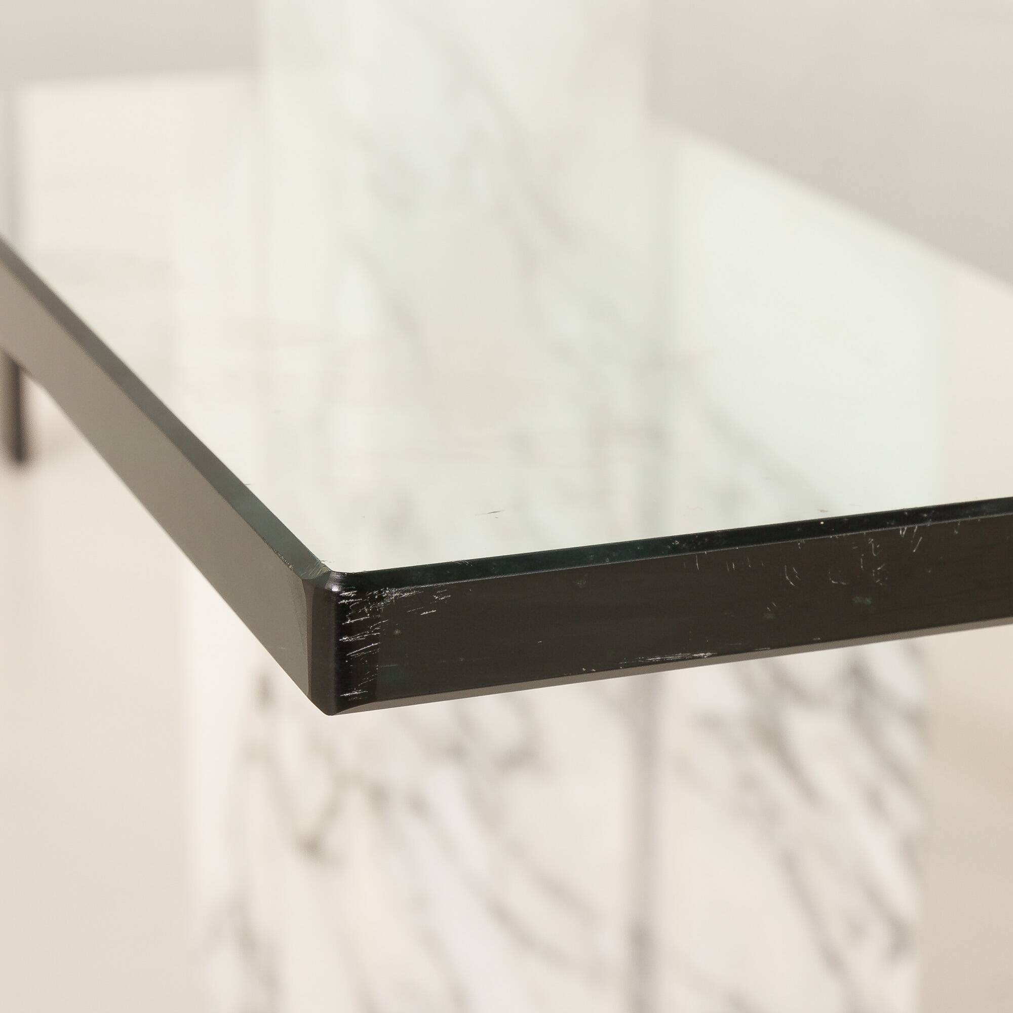 Table basse en marbre de Carrare par Hank Kwint pour Metaform, Italie, années 1980.