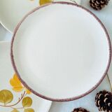 Set of 8 mismatched vintage dessert plates
