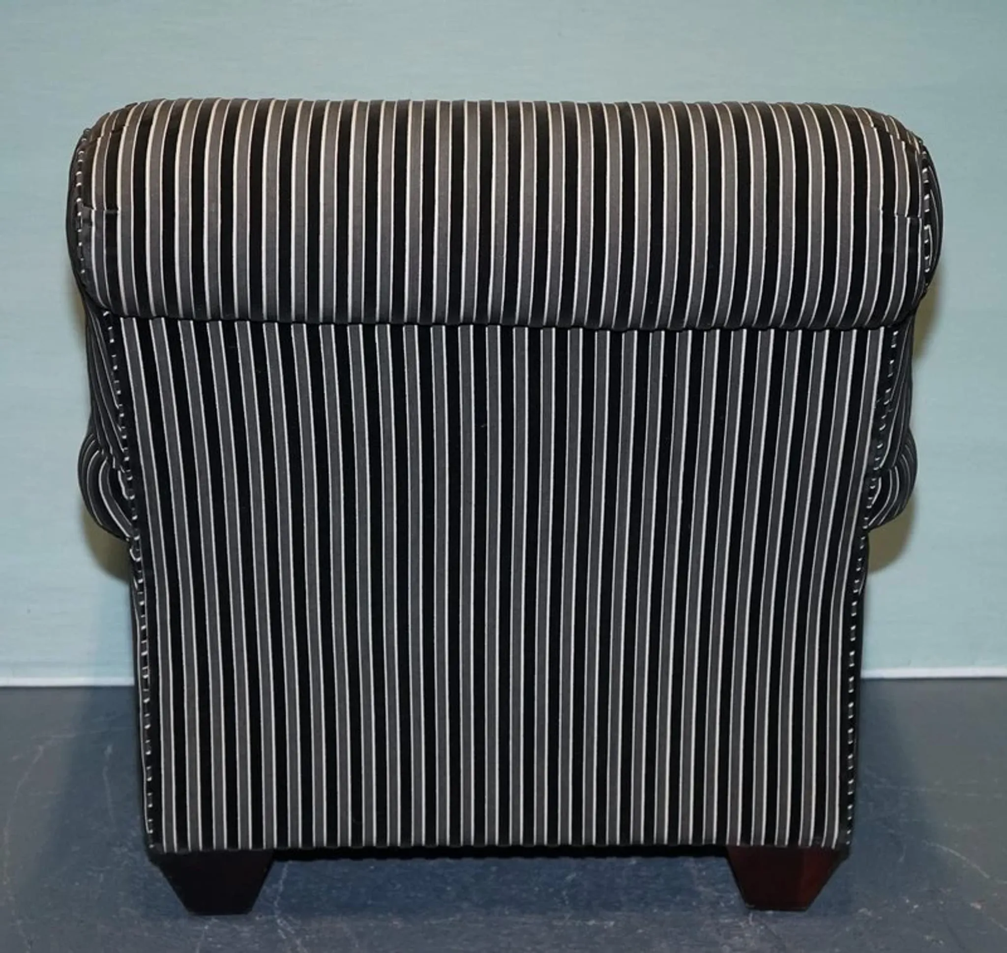Vintage Striped Chair by Ralph Lauren for Henredon