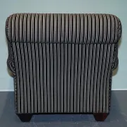 Vintage Striped Chair by Ralph Lauren for Henredon