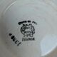 Antique compote dish in ironstone – Choisy-le-Roi