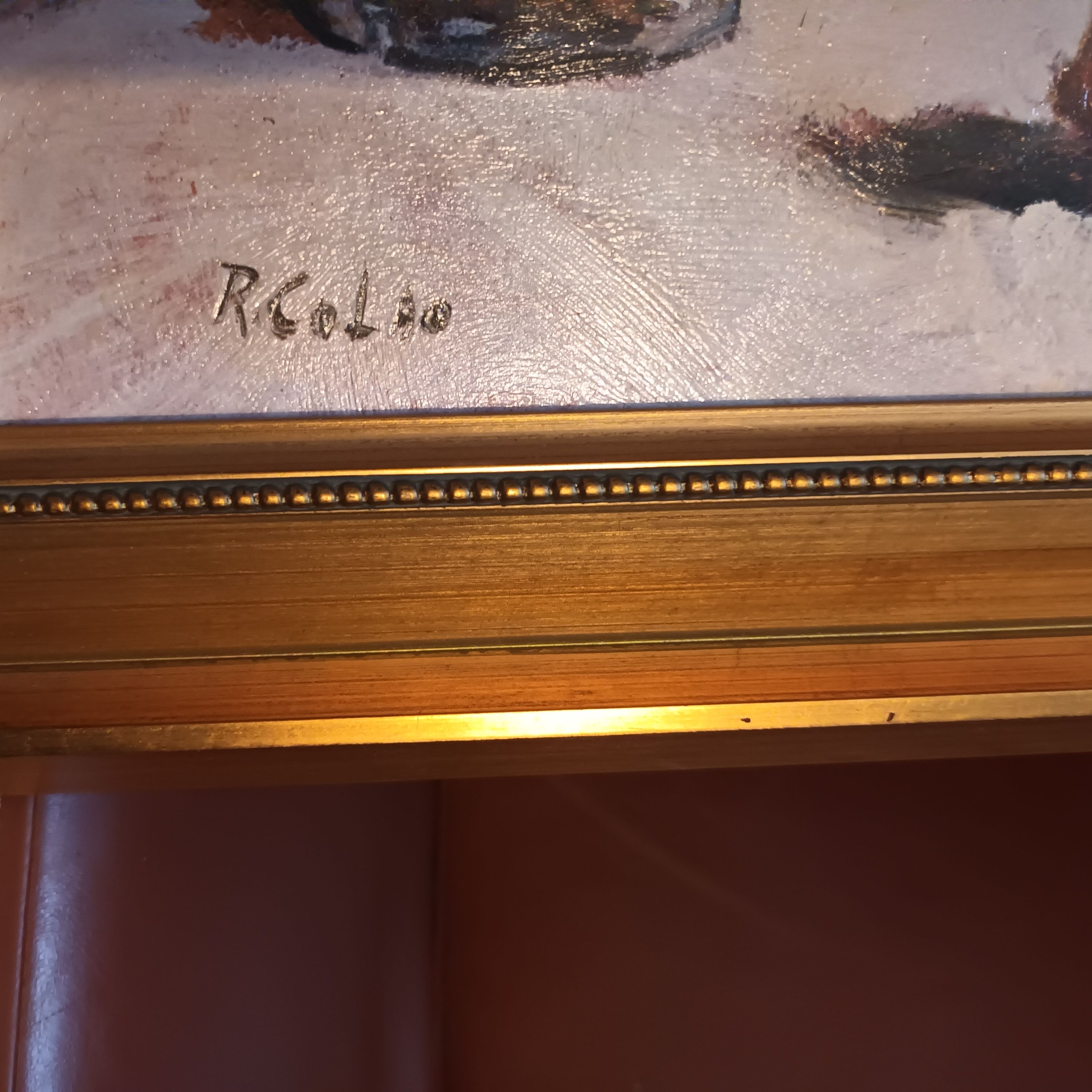 Reproduction oil painting on canvas Rudolph Colao
