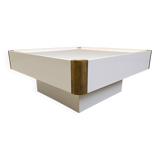 Vintage coffee table attributed to Willy Rizzo, 1970s