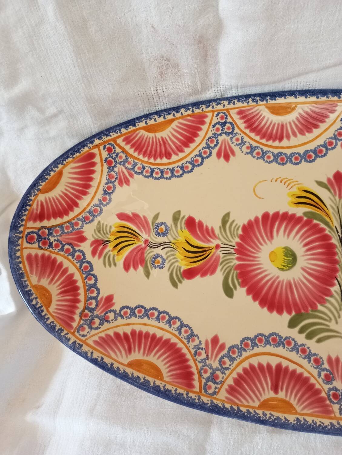 Large Henriot Quimper dish