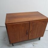 Mid Century 2 door tv cabinet 1950's