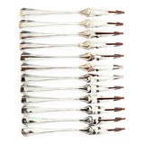 Christofle boréal, 12 snail forks, aperitif pick very good condition
