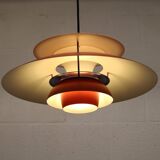 The genuine Danish item - PH5 pendant - original red colour - Louis Poulsen -