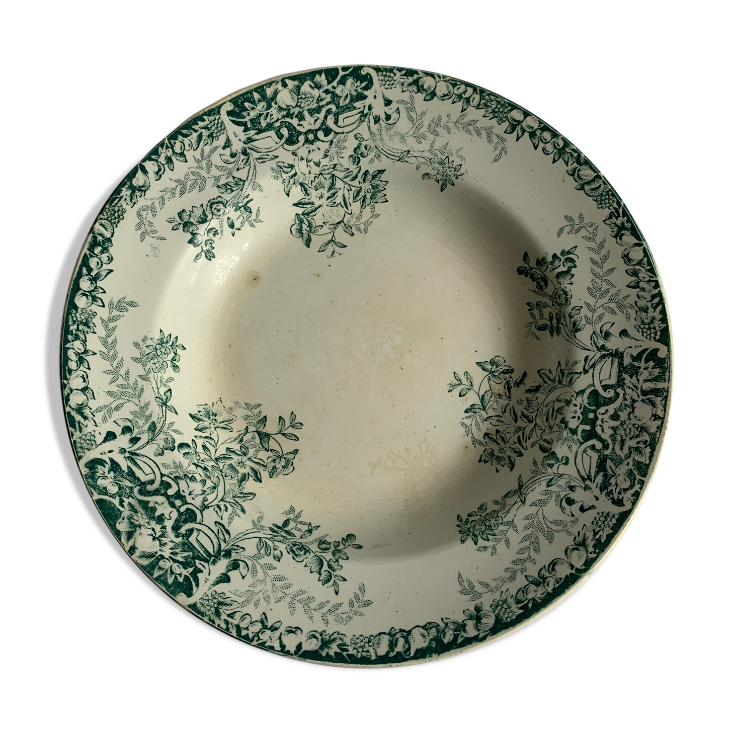 Assiette Saint Amand Terre de fer