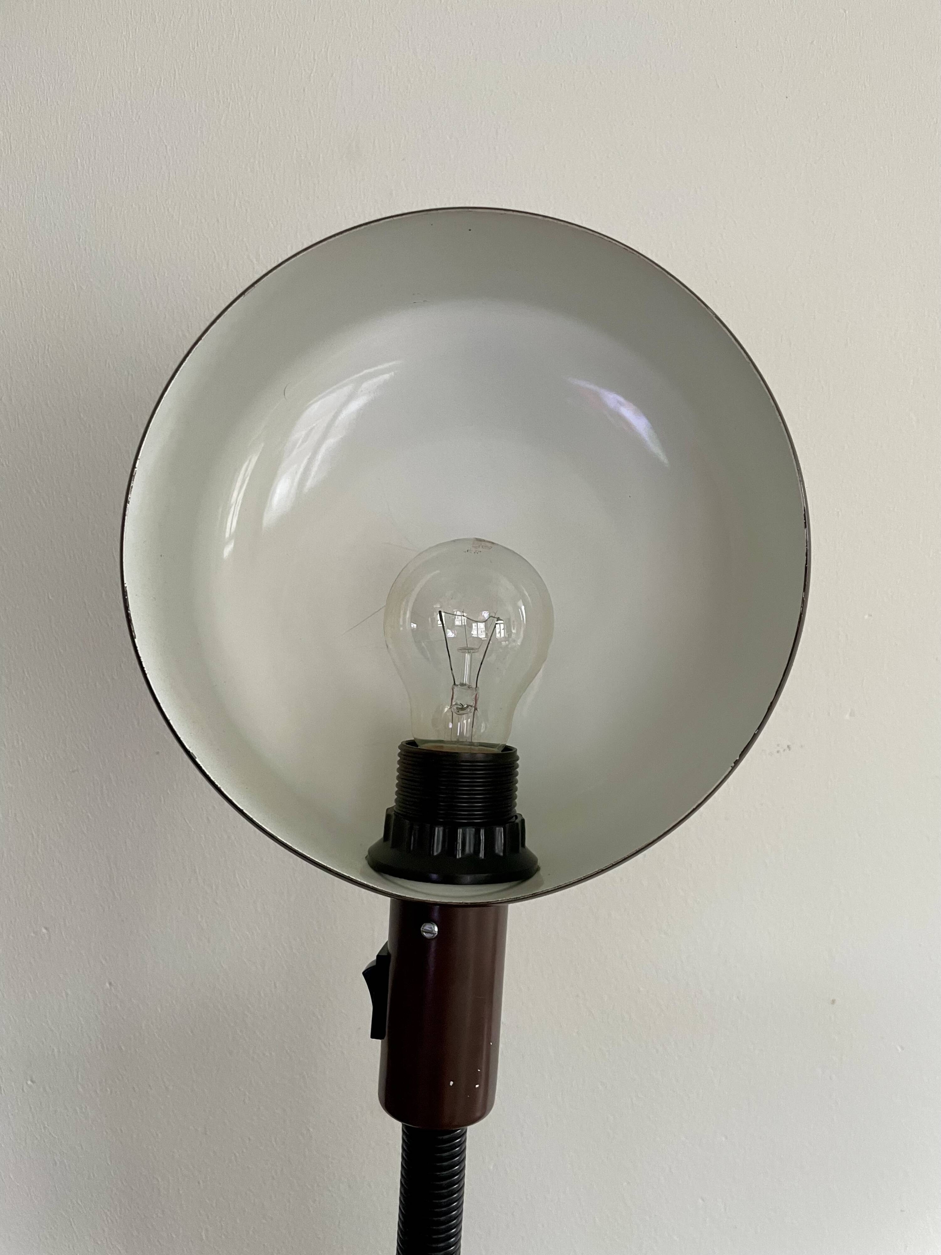 Brown standing light by Hala Zeist