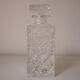 Glass whisky decanter