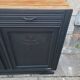 Vintage art deco abyssal blue buffet