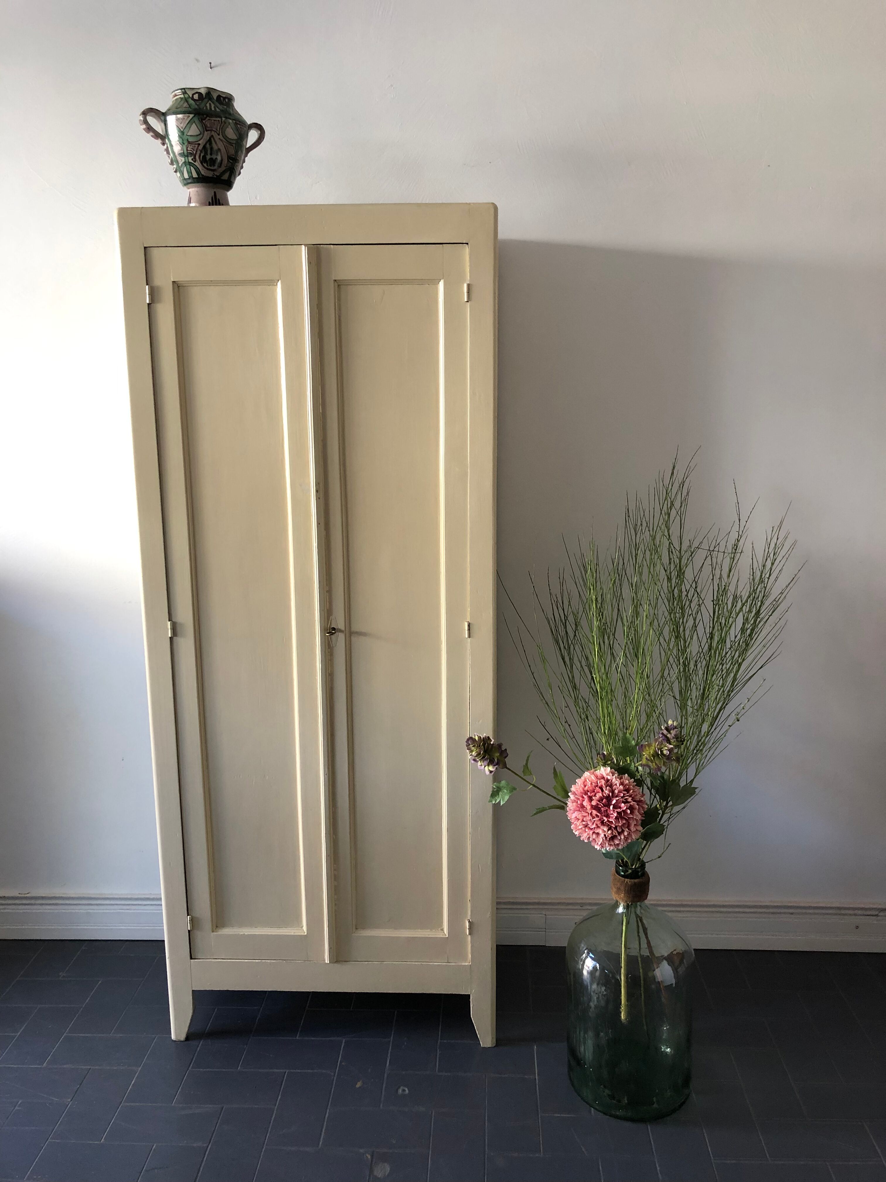 Vintage ceramics vase signed