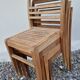 Set de 4 chaises  de sinistrés René Gabriel