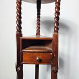 Elegant Victorian Mahogany Plant Stand / Side Table