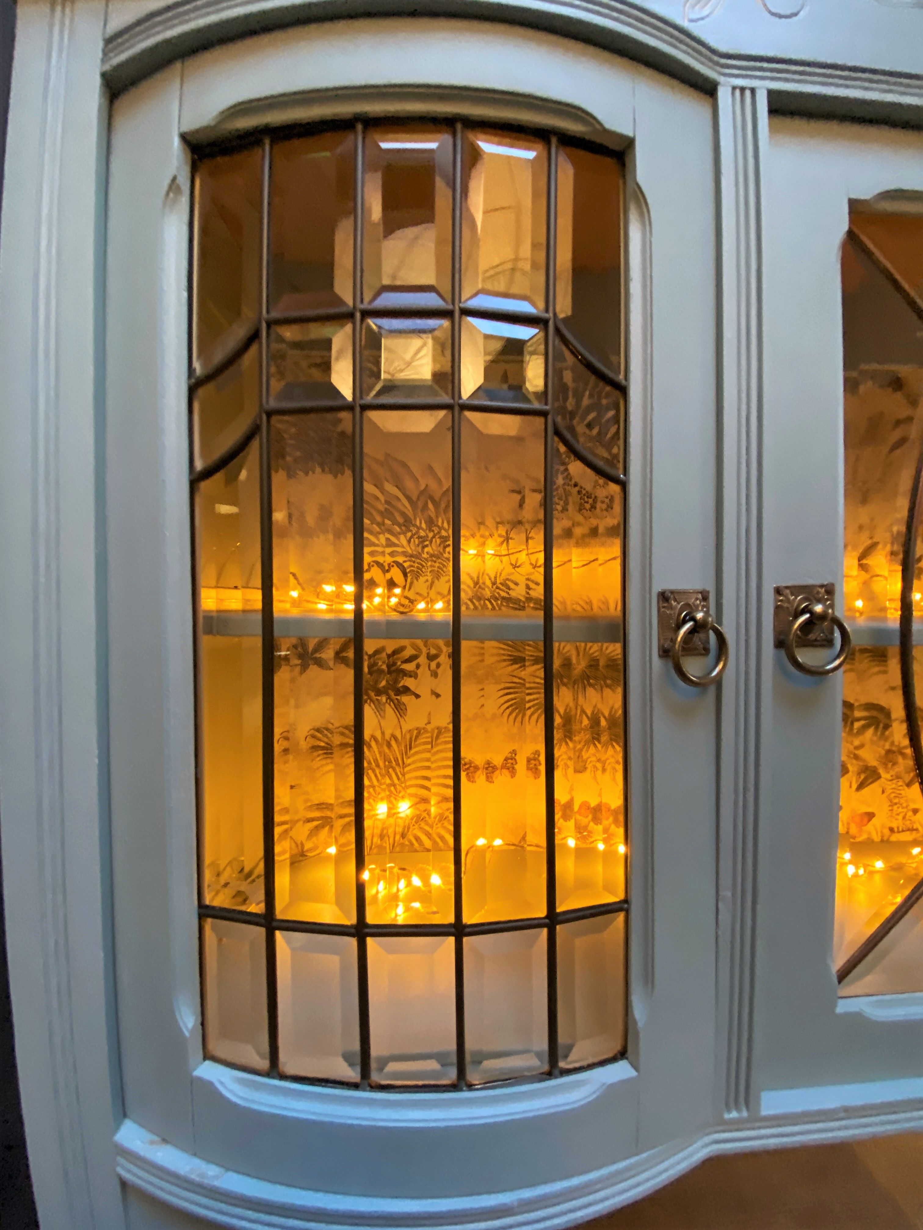 Two-body buffet cupboard