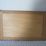 Mirror tray and wood