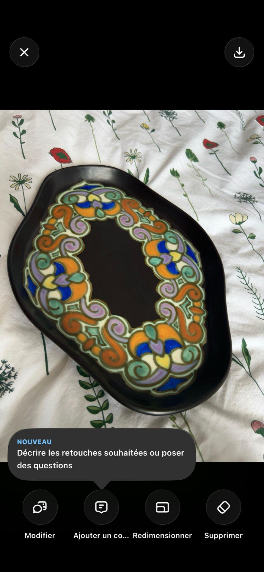 The Montoise Ceramics set of 5 art deco ceramic pieces.