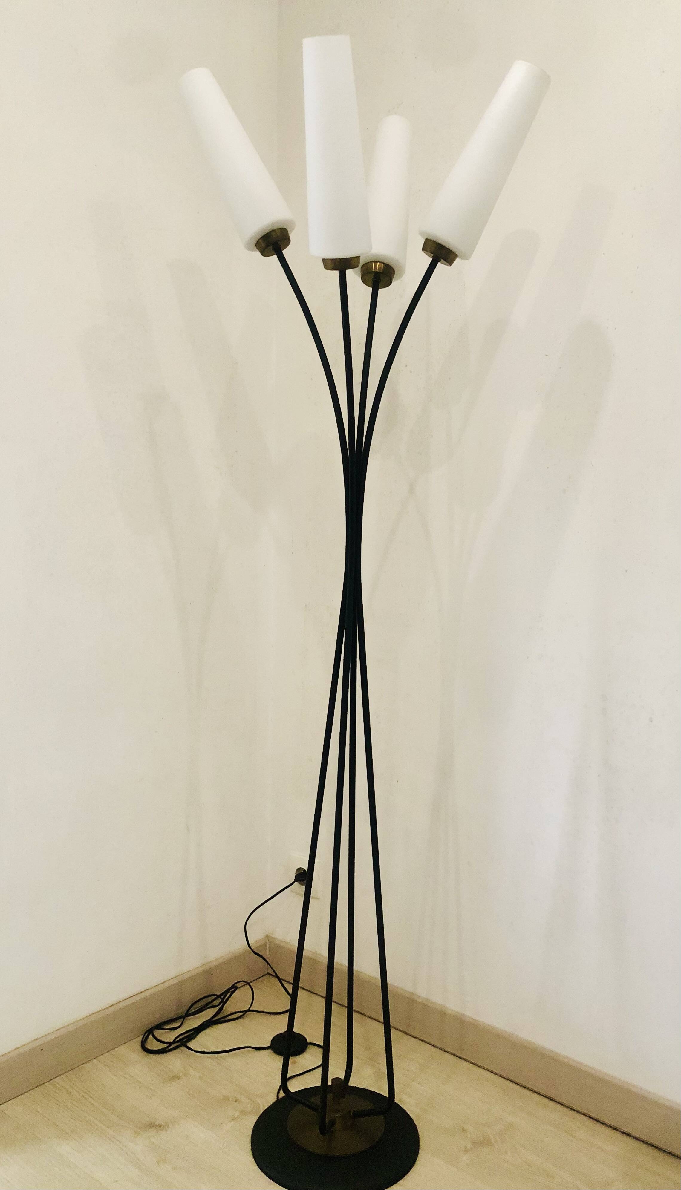 Reed floor lamp dlg Maison Arlus