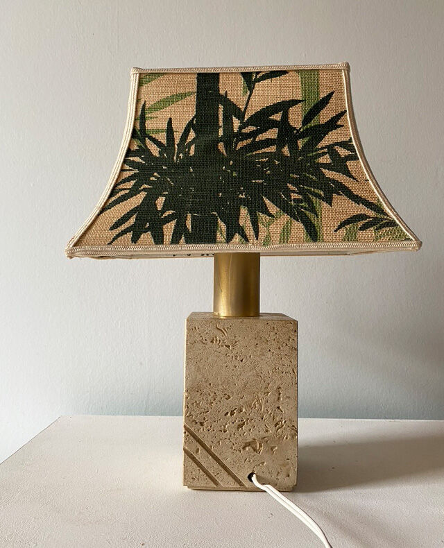 Lampe en travertin Cerri Nestore