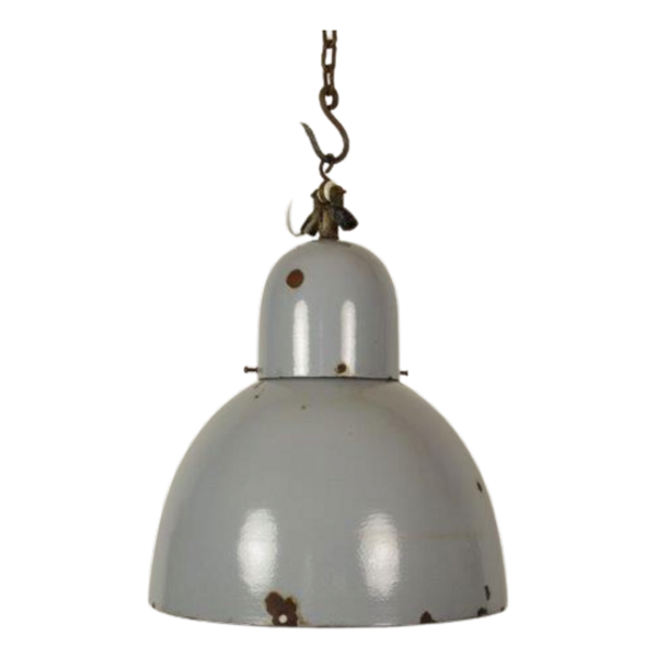 Industrial suspension blue gray