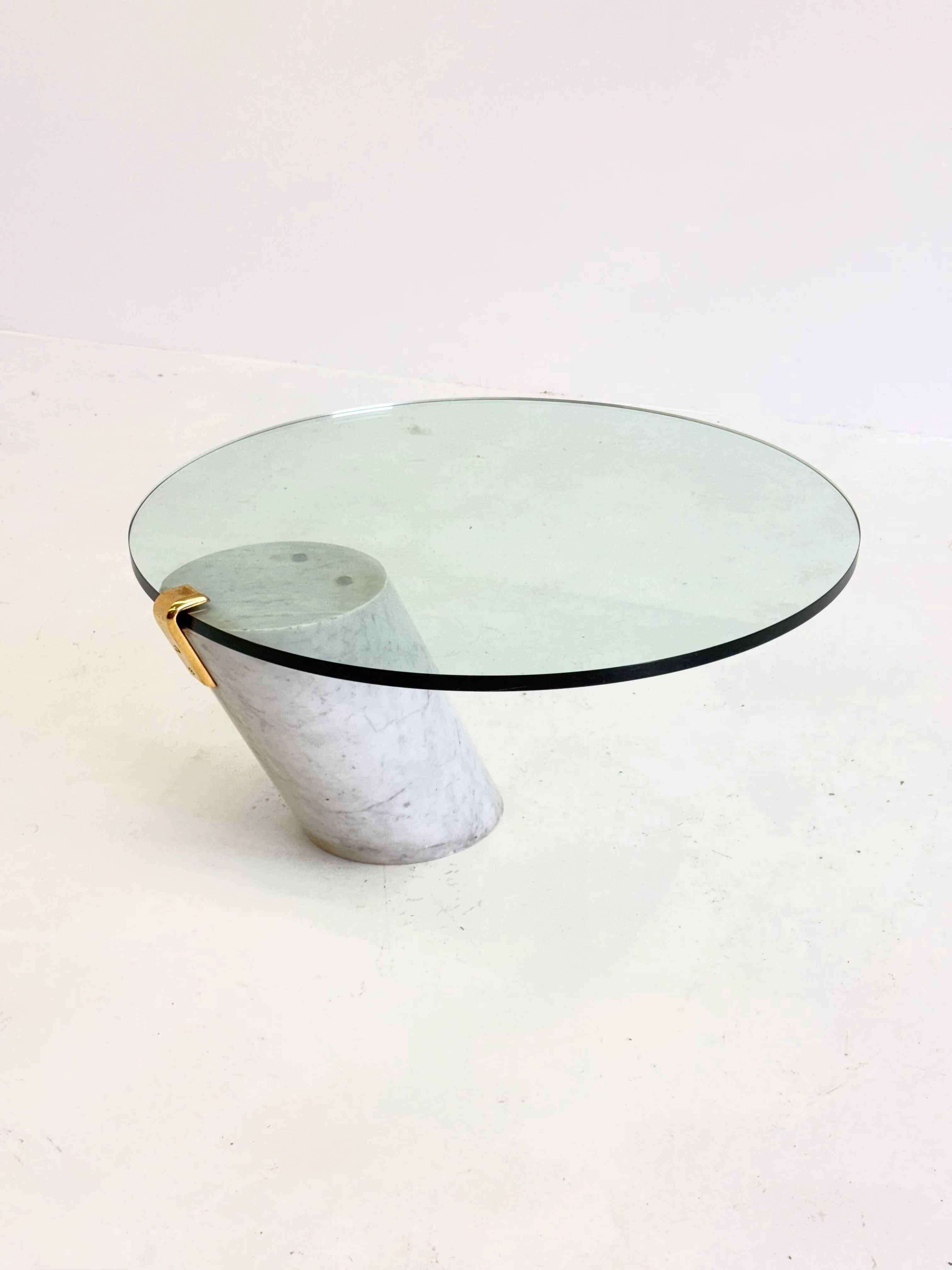 Table basse en marbre K1000 par Team Form AG pour Ronald Schmitt