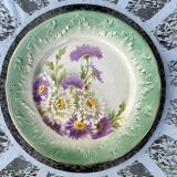 Set of 4 old L&G Luneville dessert plates