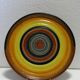 Polychrome circular dish MGA Tullio d'Albisola (Tullio Mazzotti)