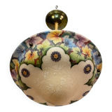 Hand-painted glass lamp Art Nouveau