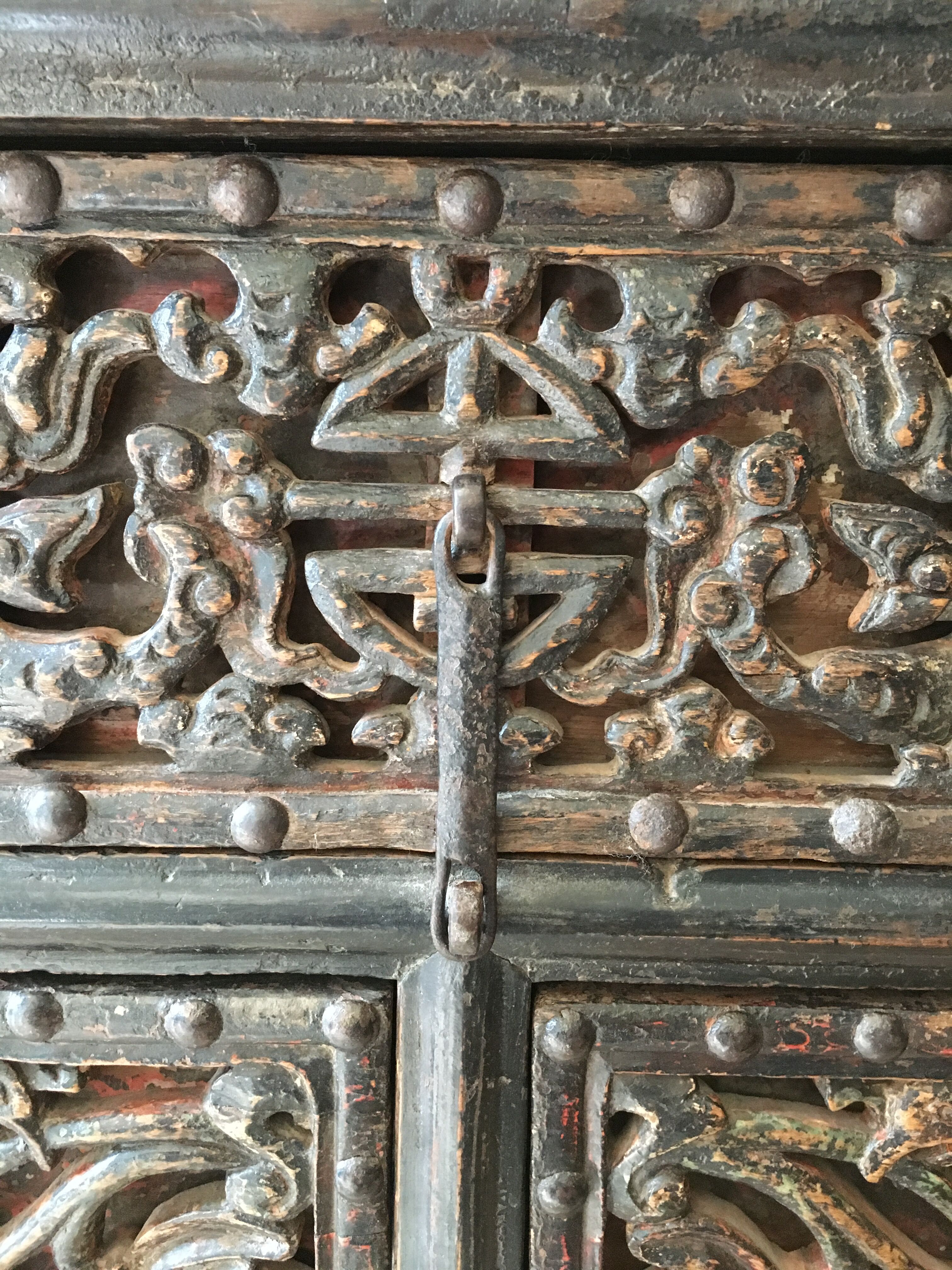 Small chinese chest of drawers