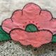 Vintage oval placemat 35x49