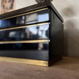Pair of JC Mahey bedside tables