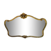 Old gilded mirror Louis XV style