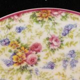 9 porcelain coffee cups from limoges haviland decorated with flowers circa 1930