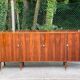 Enfilade scandinave en palissandre des années 1950 230cm