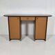 Artona cabinet/desk in walnut and burlwood, Maxalto, Italy, 1970s