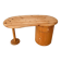 Kidney-shaped desk attributed to CFC Silkeborg, Denmark, 1990s