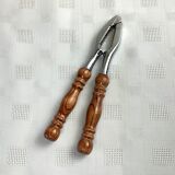 Vintage nutcracker with wooden handle