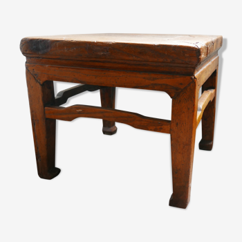 Former Chinese low stool teak