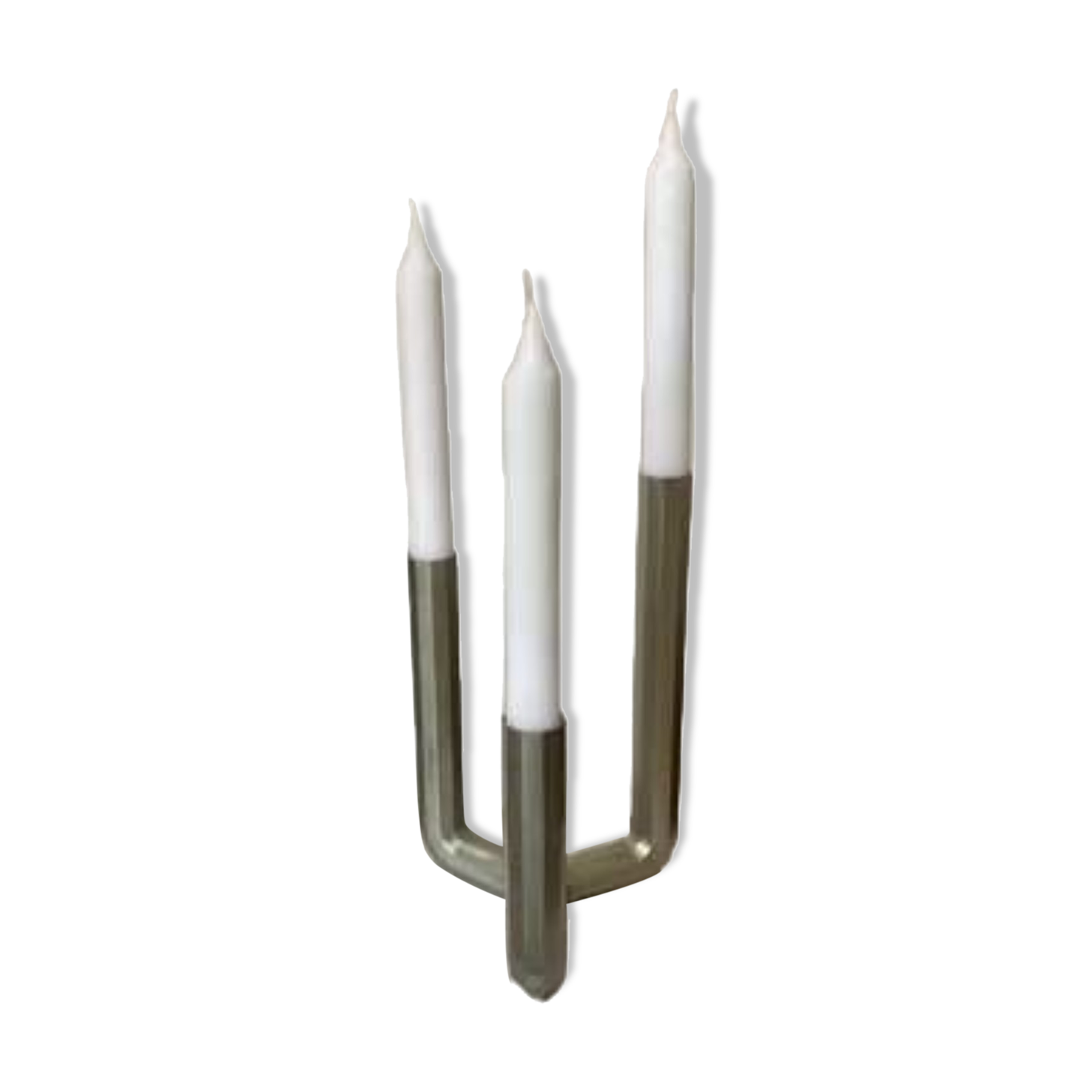 Henrik Preutz Ikea vintage silver candlestick candle holder