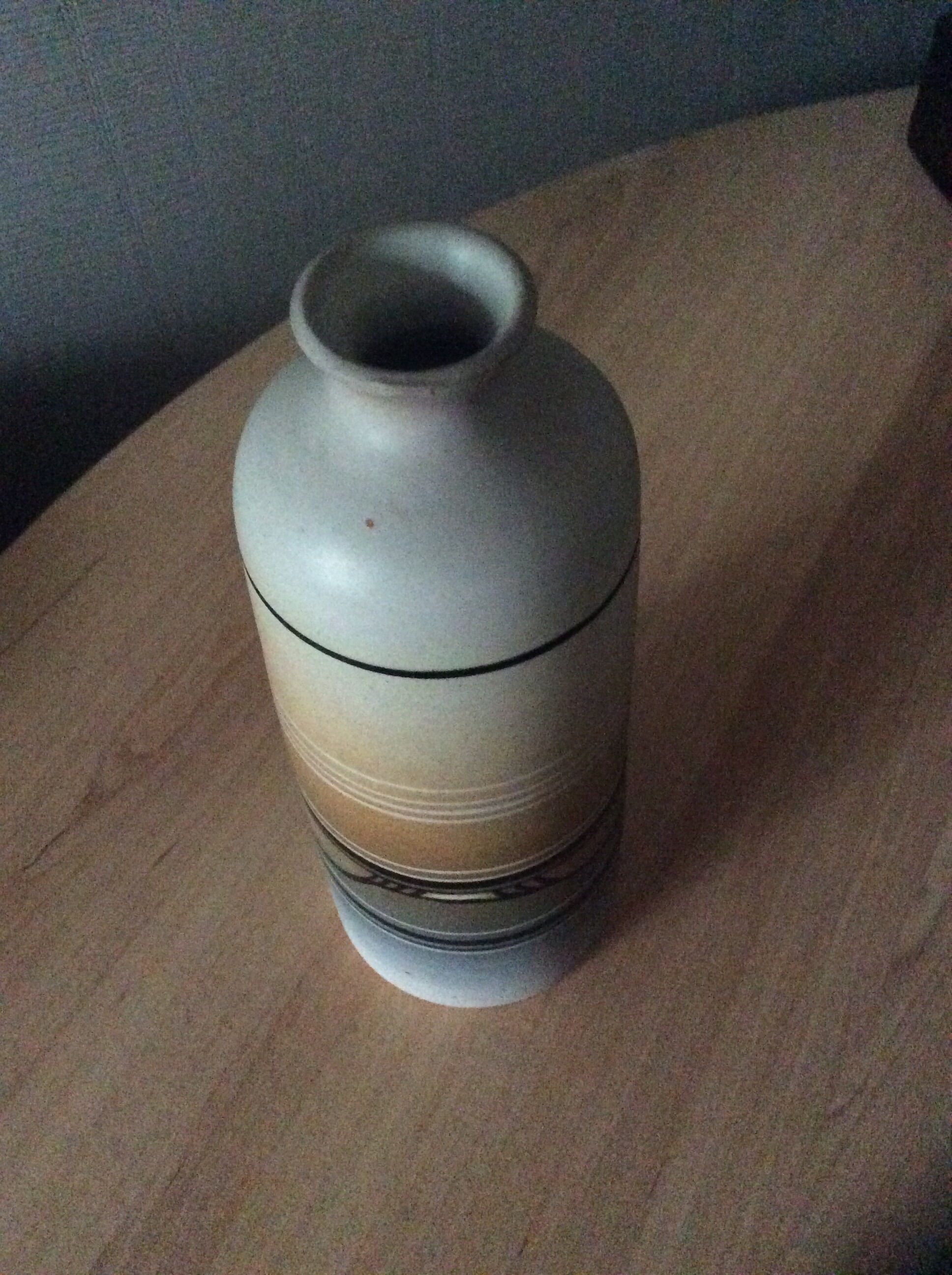 Handcrafted pottery vase