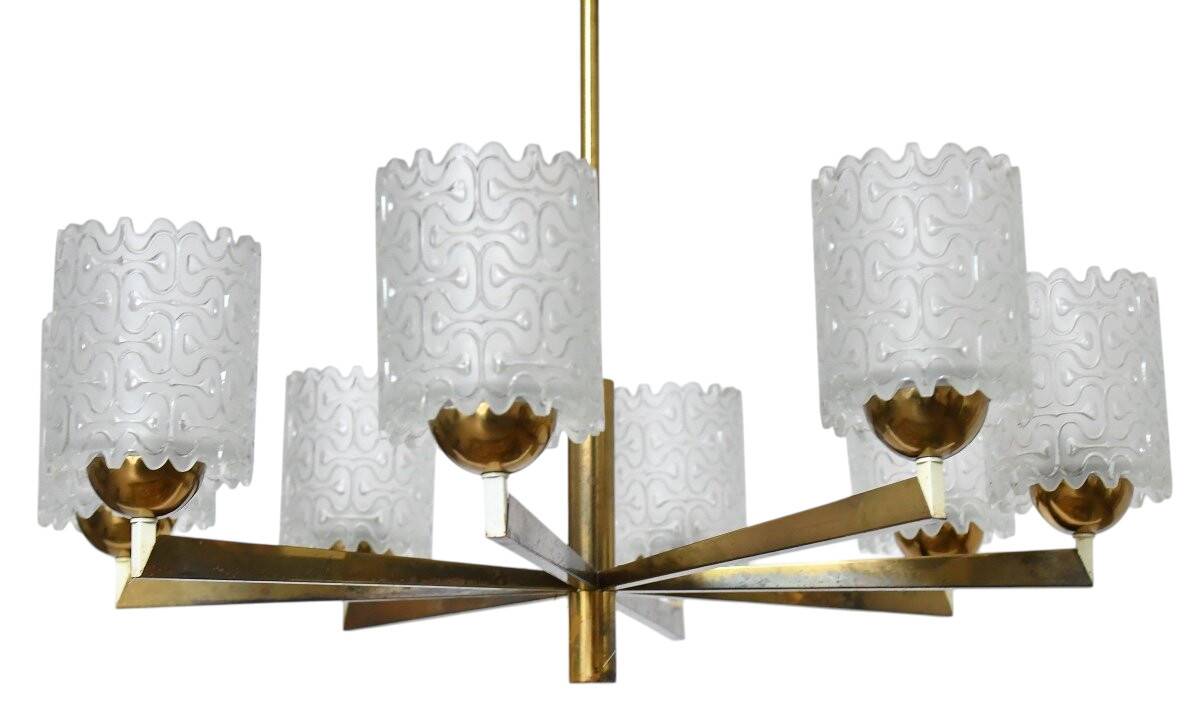 Lustre vintage des années 1970