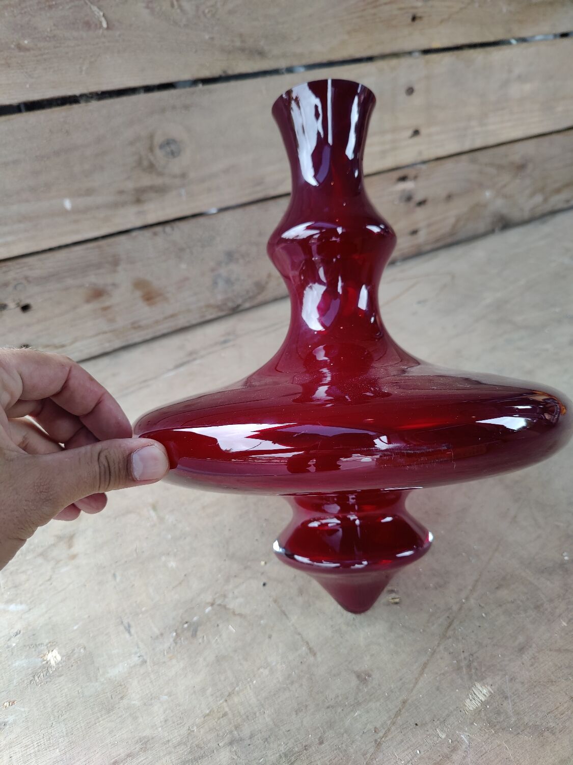 Twisted Christian Vase