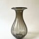 large smoked glass vase from the 1970s