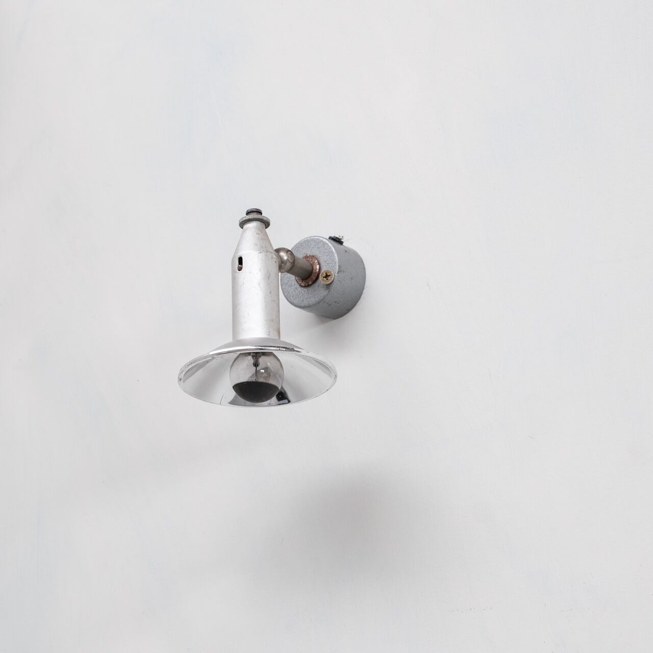 Pair of metal wall spot reflector lights